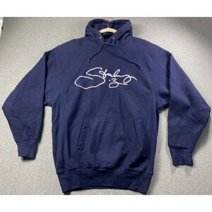 Vintage Starbury By Stephon Marbury Men’s M Navy Blue Embroidered Hoodie
